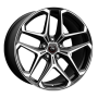 Jante aluminium Momo RF-04, 10x21 ET30 5x120 64,1, matt black polished