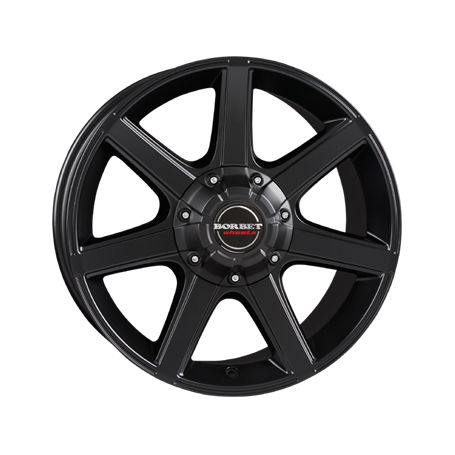 Jante aluminium Borbet CWE, 8x17 ET30 5x127 71,6, black matt
