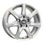 Jante aluminium MSW 77, 8x18 ET40 5x112 73,1, full silver