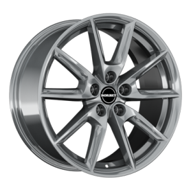 Jante aluminium Borbet LX18, 8x18 ET40 5x114,3 72,5, grey glossy