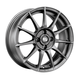 Jante aluminium MSW 85, 6x14 ET35 4x100 63,4, matt gunmetal