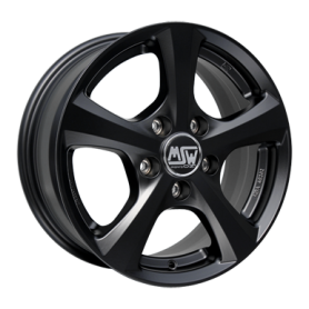 Jante aluminium MSW 19, 6x14 ET38 4x100 63,4, matt black