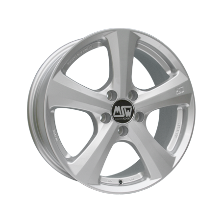 Jante aluminium MSW 19, 8x18 ET29 5x120 72,6, full silver