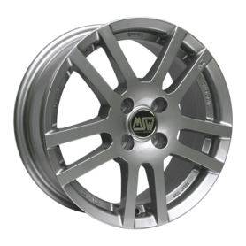 Jante aluminium MSW 22, 5,5x14 ET35 4x100 63,4, grey silver