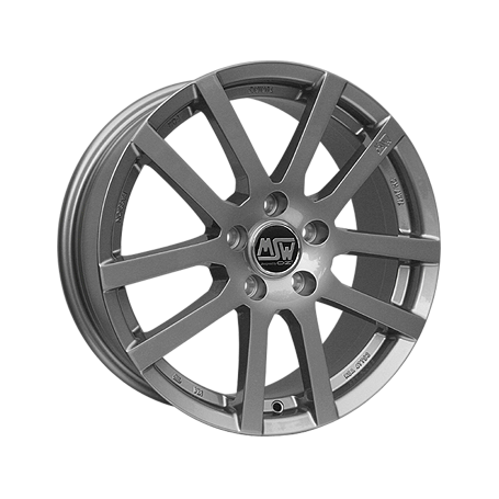 Jante aluminium MSW 22, 6x15 ET42 5x108 73,1, grey silver