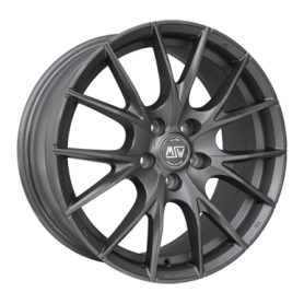 Jante aluminium MSW 25, 9x18 ET34 5x110 65,06, matt titan tech