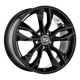 Jante aluminium MSW 71, 8x19 ET45 5x114,3 73,1, gloss black