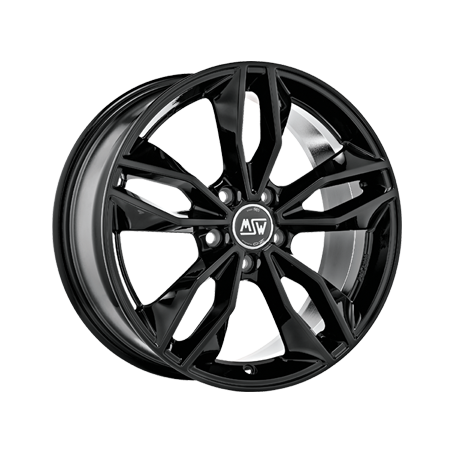 Jante aluminium MSW 71, 8,5x19 ET30 5x112 73,1, gloss black