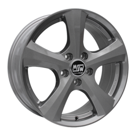 Jante aluminium MSW 19, 7x17 ET42 5x115 70,2, grey silver