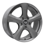 Jante aluminium MSW 19, 7x17 ET42 5x115 70,2, grey silver