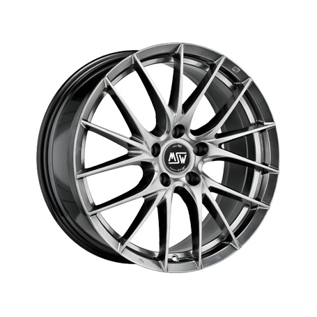 Jante aluminium MSW 29, 8x19 ET45 5x120 72,56, hyper dark