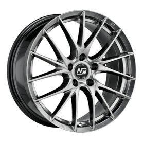Jante aluminium MSW 29, 8,5x19 ET38 5x112 73,1, hyper dark
