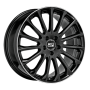 Jante aluminium MSW 30, 8,5x20 ET45 5x112 73,1, gloss black diamond lip