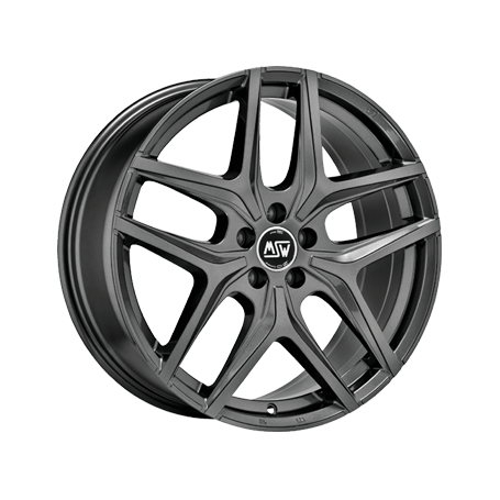 Jante aluminium MSW 40, 10x20 ET45 5x112 73,1, gloss gun metal