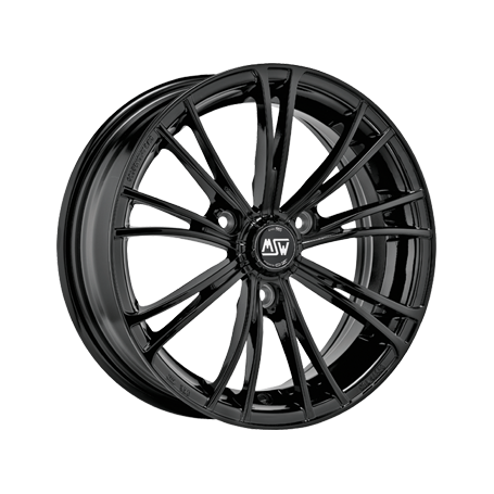 Jante aluminium MSW X2, 6,5x15 ET30 3x112 57, gloss black