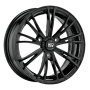 Jante aluminium MSW X2, 6,5x15 ET30 3x112 57, gloss black
