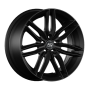 Jante aluminium MSW 24, 7,5x16 ET35 5x100 63,4, schwarz matt