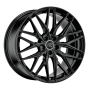 Jante aluminium MSW 50, 8,5x21 ET40 5x112 73,1, gloss black