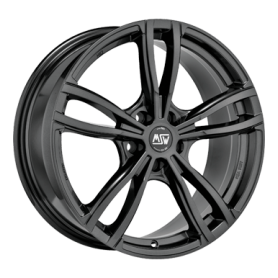 Jante aluminium MSW 73, 8x19 ET27 5x112 73,1, gloss dark grey