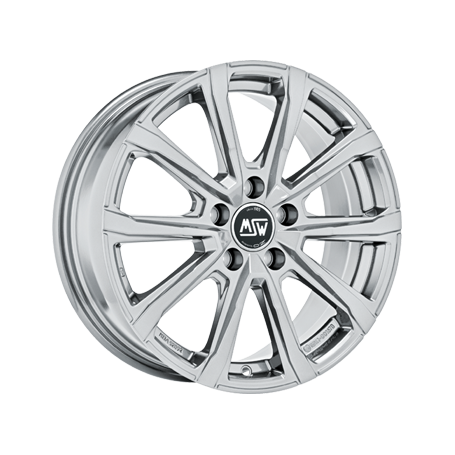 Jante aluminium MSW 79, 7x17 ET40 5x114,3 66,1, full silver