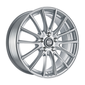 Jante aluminium MSW 86, 6,5x16 ET18 4x108 65,1, full silver