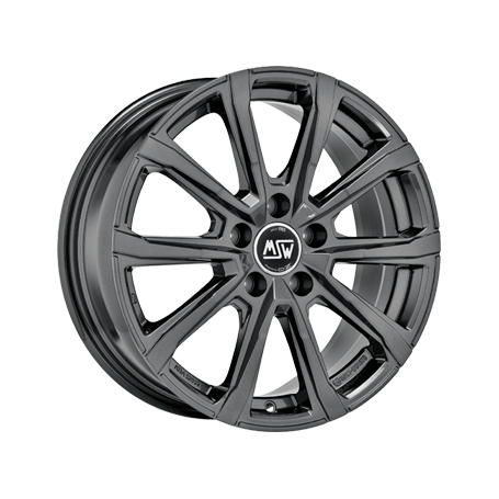 Jante aluminium MSW 79, 6,5x16 ET45 5x114,3 67,1, gloss dark grey