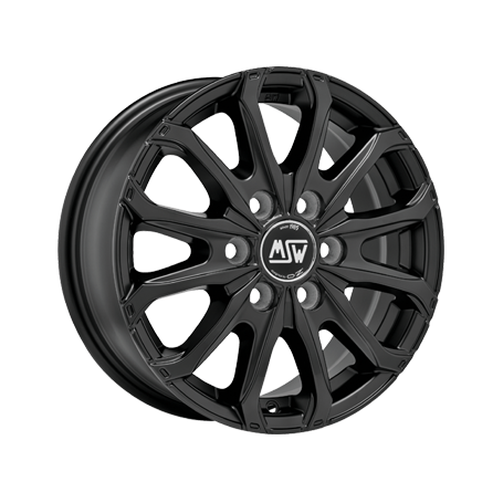 Jante aluminium MSW 48 Van 6L, 6,5x16 ET68 6x125 74,1, matt black
