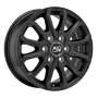 Jante aluminium MSW 48 Van 6L, 6,5x16 ET68 6x125 74,1, matt black