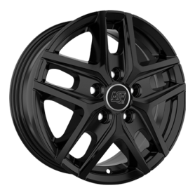 Jante aluminium MSW 40 Van, 6,5x16 ET50 5x120 65,06, gloss black