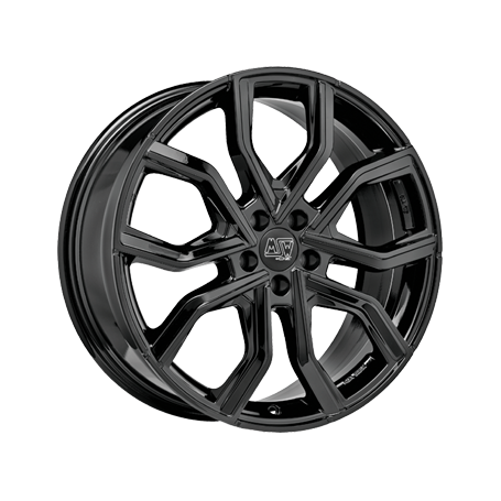 Jante aluminium MSW 41, 10x20 ET19 5x112 73,1, gloss black