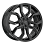 Jante aluminium MSW 41, 10x20 ET19 5x112 73,1, gloss black