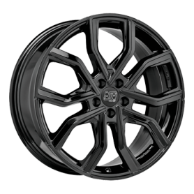 Jante aluminium MSW 41, 10x20 ET45 5x112 73,1, gloss black