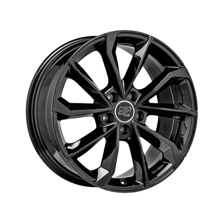 Jante aluminium MSW 42, 8x18 ET35 5x110 65,06, gloss black