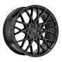 Jante aluminium MSW 74, 8,5x18 ET50 5x120 72,56, gloss black