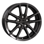 Jante aluminium Borbet W, 8x19 ET44 5x112 57,1, mistral anthracite glossy