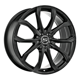 Jante aluminium MSW 48, 7,5x17 ET45 5x114,3 73,1, matt black