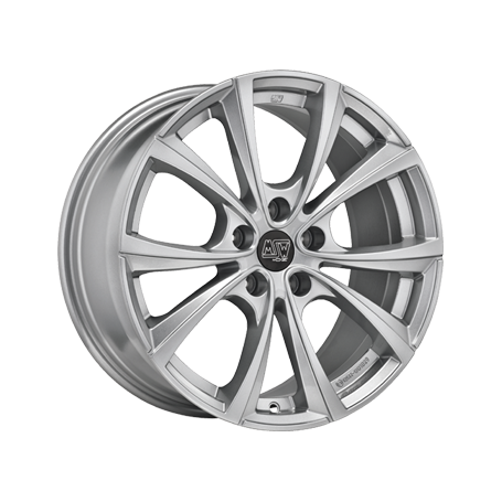 Jante aluminium MSW 27 T, 9,5x19 ET45 5x114,3 64,12, full silver