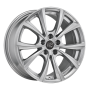 Jante aluminium MSW 27 T, 9,5x19 ET45 5x114,3 64,12, full silver