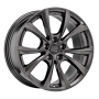 Jante aluminium MSW 27 T, 9,5x19 ET45 5x114,3 64,12, gloss dark grey