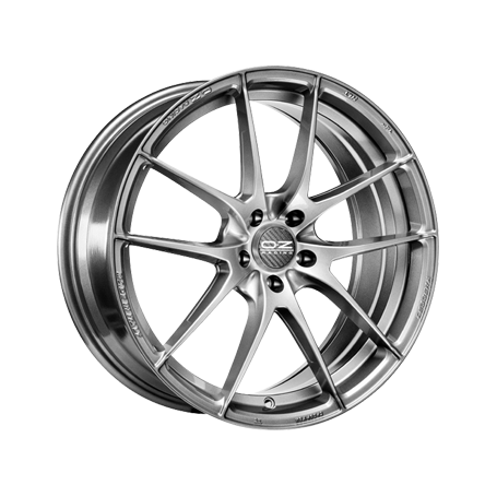 Jante aluminium OZ Leggera HLT, 7,5x17 ET48 5x100 68, grigio corsa bright