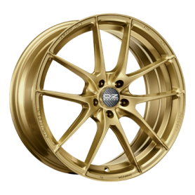 Jante aluminium OZ Leggera HLT, 7,5x17 ET48 5x100 68, race Gold
