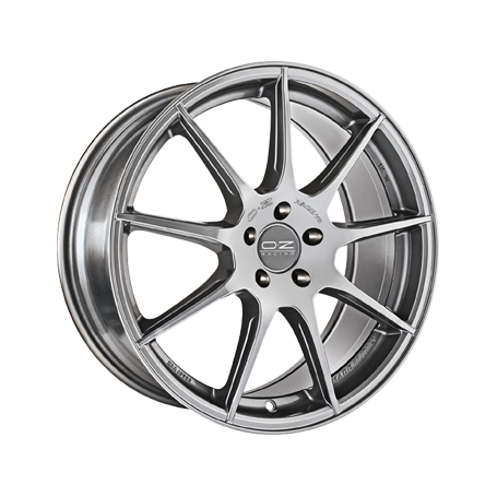 Jante aluminium OZ Omnia, 7,5x17 ET45 5x114,3 75, grigio corsa bright