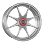 Jante aluminium OZ Formula HLT, 7x17 ET42 4x100 68, grigio corsa