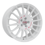 Jante aluminium OZ Superturismo WRC, 6,5x15 ET35 5x100 68, weiß lackiert rote Schrift