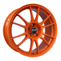 Jante aluminium OZ Ultraleggera HLT, 9,5x19 ET40 5x114,3 79, orange