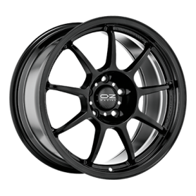 Jante aluminium OZ Alleggerita HLT, 7x16 ET37 4x100 68, gloss black