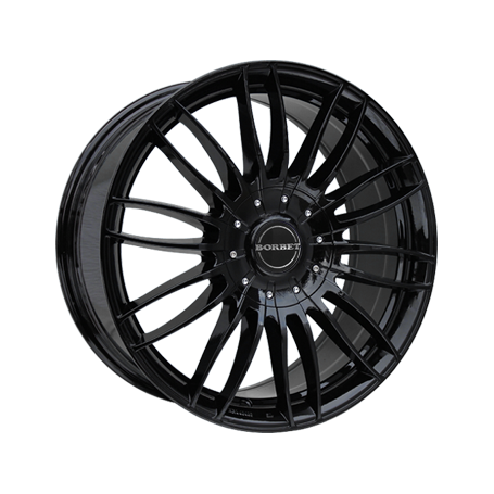 Jante aluminium Borbet CW3, 9x21 ET37 5x120 67,1, black glossy
