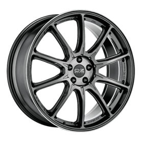 Jante aluminium OZ Hyper XT HLT, 10x22 ET40 5x120 72,56, star graphite diamond lip