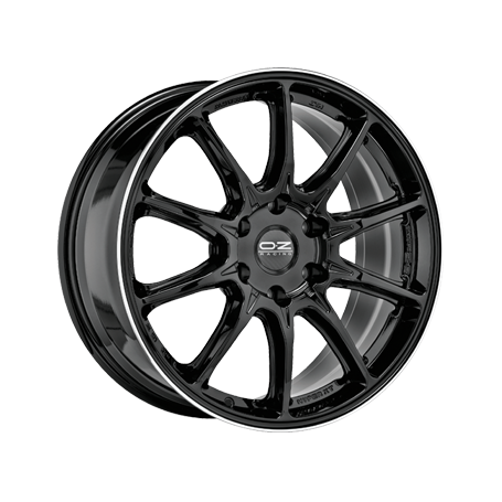 Jante aluminium OZ Hyper XT HLT, 9x20 ET38 6x139,7 67,1, gloss black diamond lip