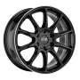 Jante aluminium OZ Hyper XT HLT, 9x20 ET45 6x139,7 93,1, gloss black diamond lip
